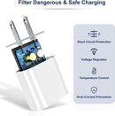 20W USB-C Power Adapter with USB-C to Lightning Cable – Fast Charging for iPhone and iPad