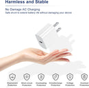 20W USB-C Power Adapter with USB-C to Lightning Cable – Fast Charging for iPhone and iPad