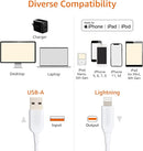Apple USB to Lightning Cable 1m – Fast Charging & Data Sync for iPhone, iPad & iPod