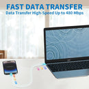 USB-C to Lightning Cable – Fast Charging & Data Sync for iPhone/iPad (3ft)