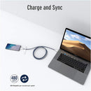 Elixage 10-Foot USB-C to USB-C Cable – High-Speed Charging and Data Transfer Cable