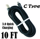 Type C to Usb 10ft
