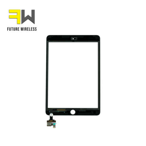 DIGITIZER WITH IC CHIP COMPATIBLE FOR IPAD MINI 3 (NO HOME BUTTON INSTALLED)  (BLACK)