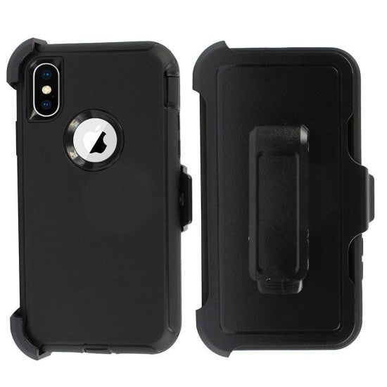 Defender Case With Clip For iPhone X & XS