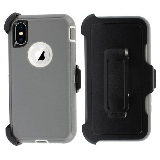 Defender Case With Clip For iPhone X & XS