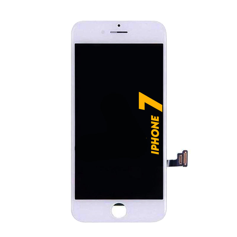 IPHONE 7, VIVID DISPLAY (WITH METAL PLATE) - WHITE