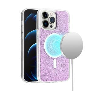 iPhone 13/ 13 Pro/ 13 Pro Max Glitter Texture Magsafe Case