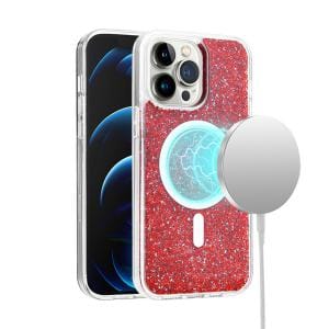 iPhone 14/ 14 Pro/ 14 Pro Max Glitter Texture Magsafe Case