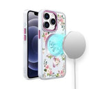 iPhone 13/ 13 Pro/ 13 Pro Max Premium Flower Design Magsafe Case